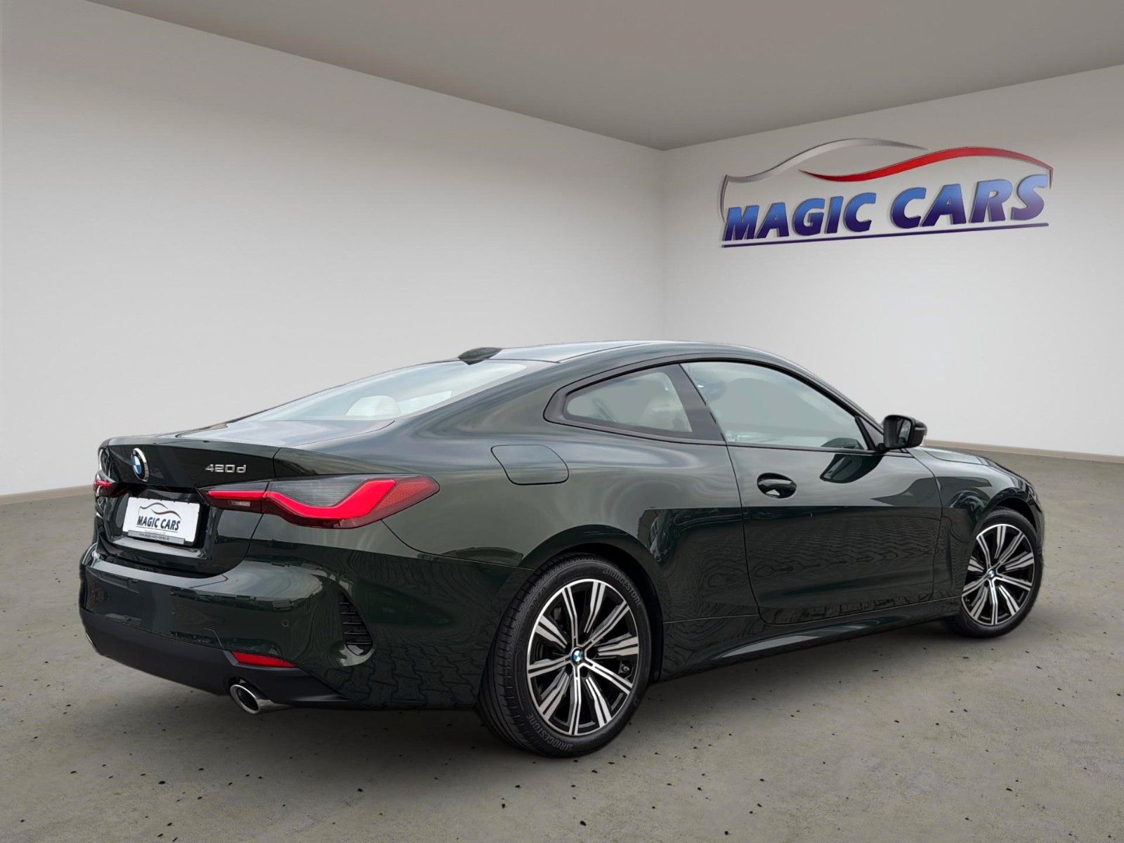 Fahrzeugabbildung BMW 420 d Coupe*Aut.*San Remo Grün*Leder Beige*H&K*