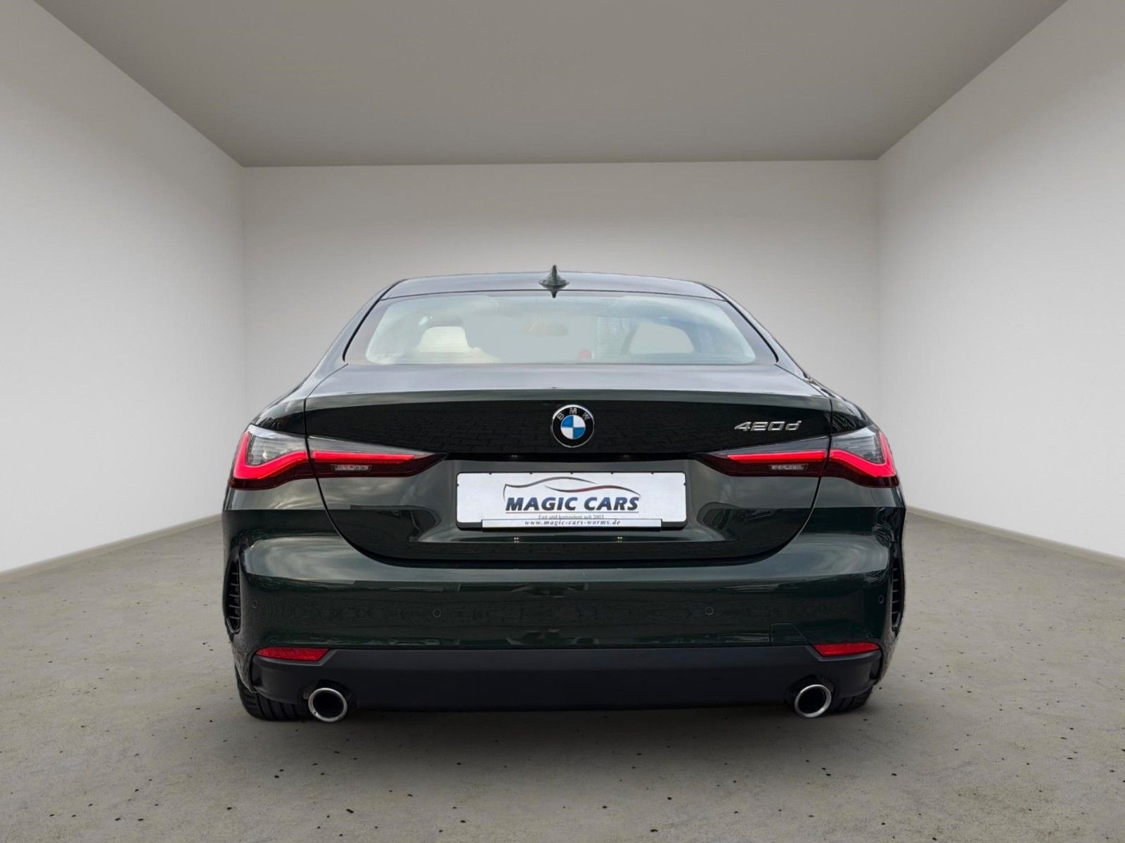 Fahrzeugabbildung BMW 420 d Coupe*Aut.*San Remo Grün*Leder Beige*H&K*