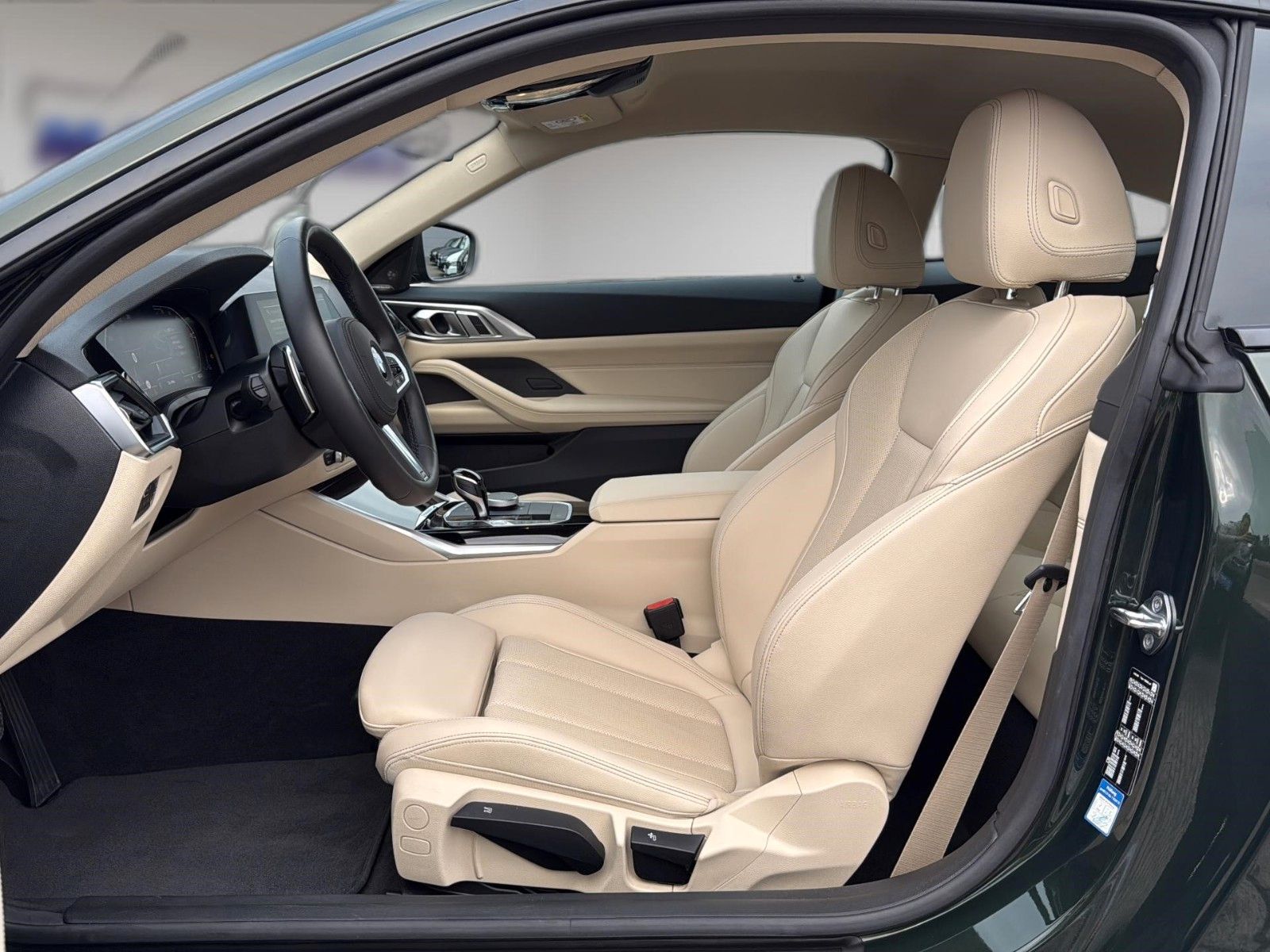Fahrzeugabbildung BMW 420 d Coupe*Aut.*San Remo Grün*Leder Beige*H&K*