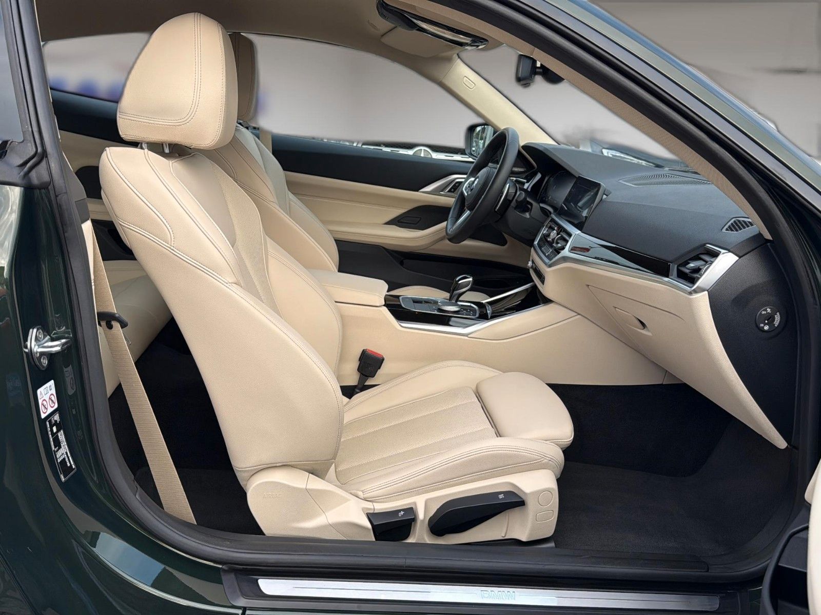 Fahrzeugabbildung BMW 420 d Coupe*Aut.*San Remo Grün*Leder Beige*H&K*