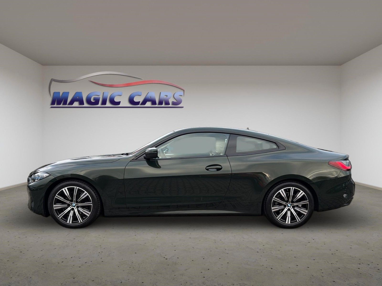 Fahrzeugabbildung BMW 420 d Coupe*Aut.*San Remo Grün*Leder Beige*H&K*