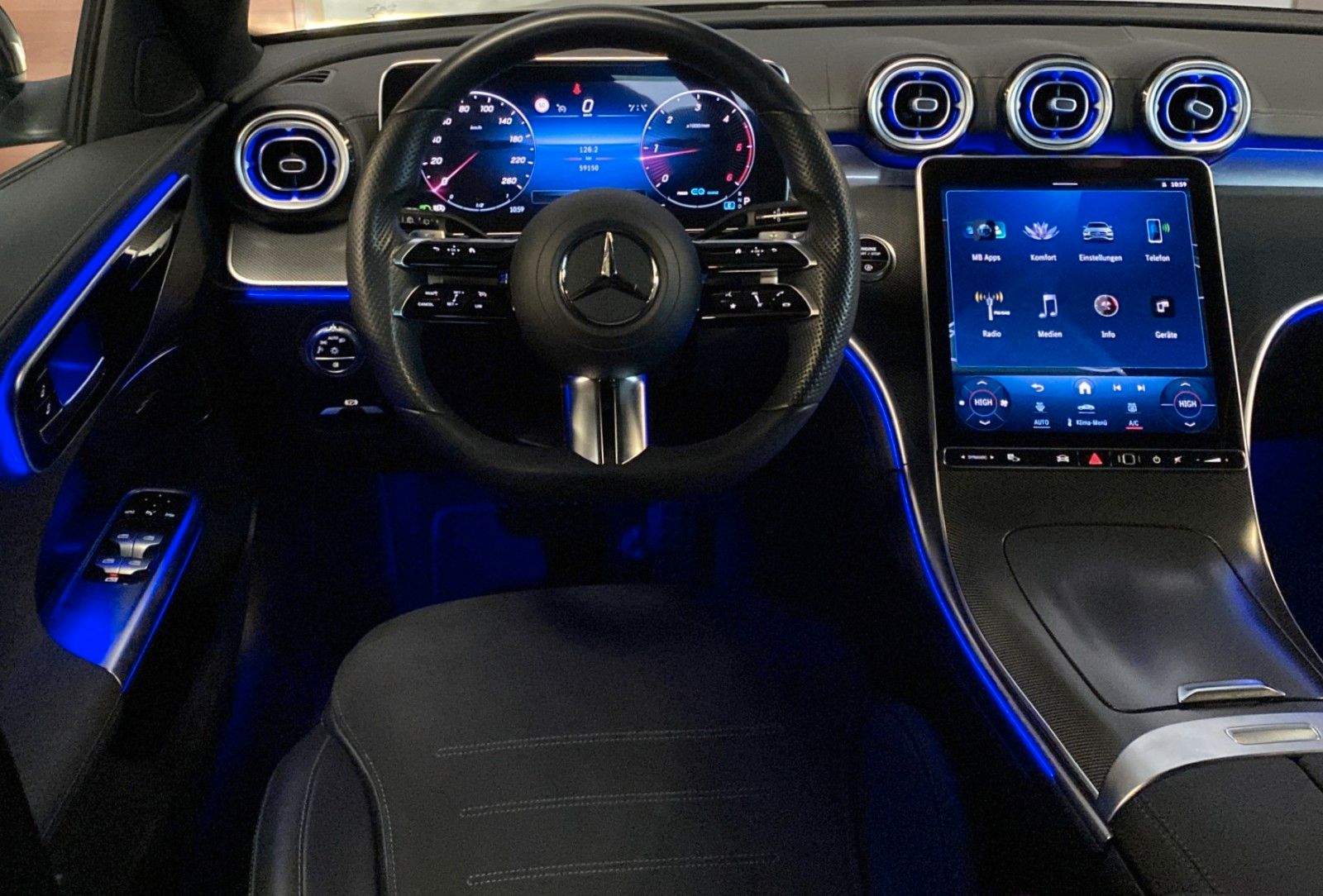 Fahrzeugabbildung Mercedes-Benz C 220 T d*9G Auto.* AMG Line* 59000 Km*MBUX*LED*