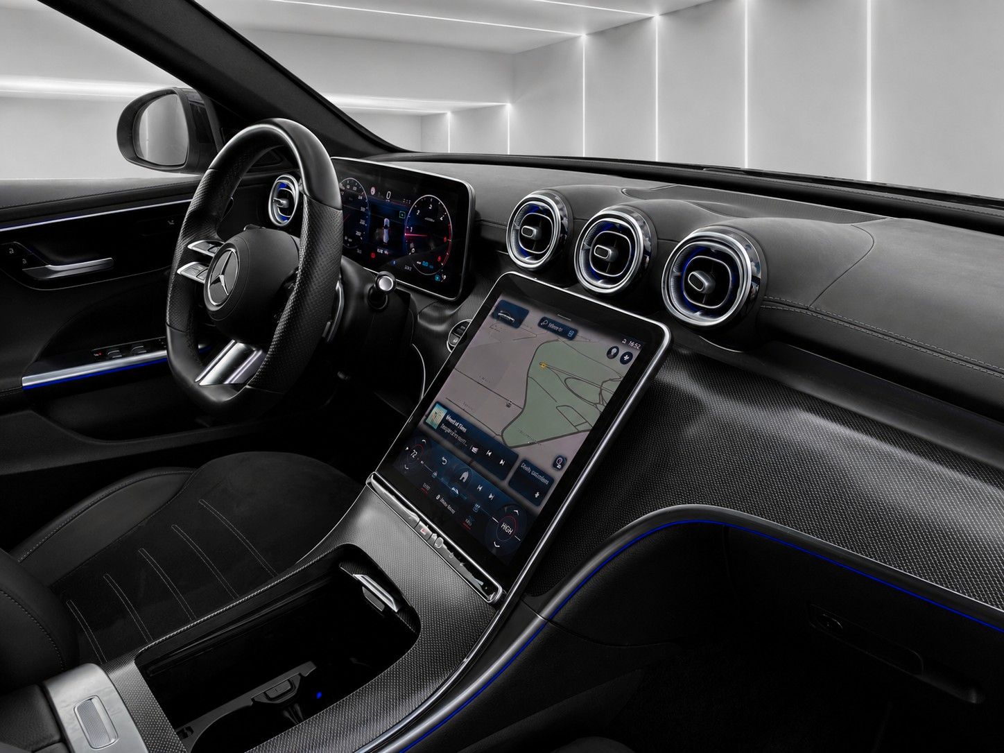 Fahrzeugabbildung Mercedes-Benz C 220 T d*9G Auto.* AMG Line* 59000 Km*MBUX*LED*