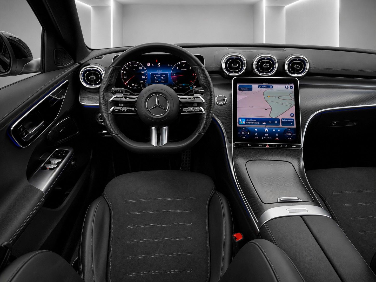 Fahrzeugabbildung Mercedes-Benz C 220 T d*9G Auto.* AMG Line* 59000 Km*MBUX*LED*